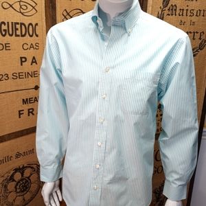 Vineyard Vines Murray Shirt, Aqua Blue Striped